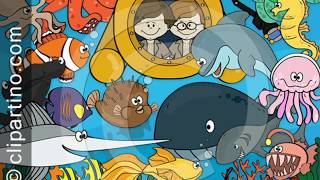 Ocean animal clipart