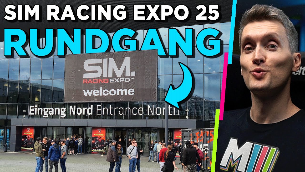 Ein kompletter Rundgang über die Sim Racing Expo 2025 - YouTube