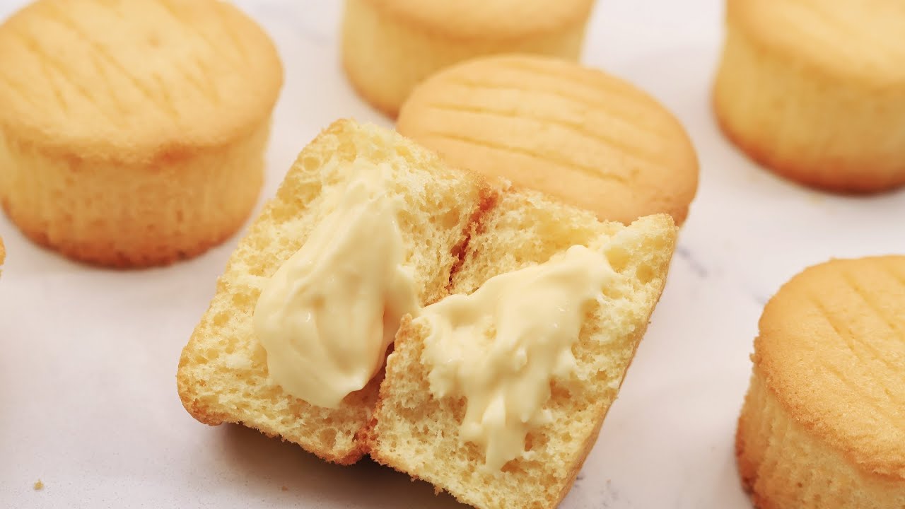 Заварные капкейки, мягкие и сливочные