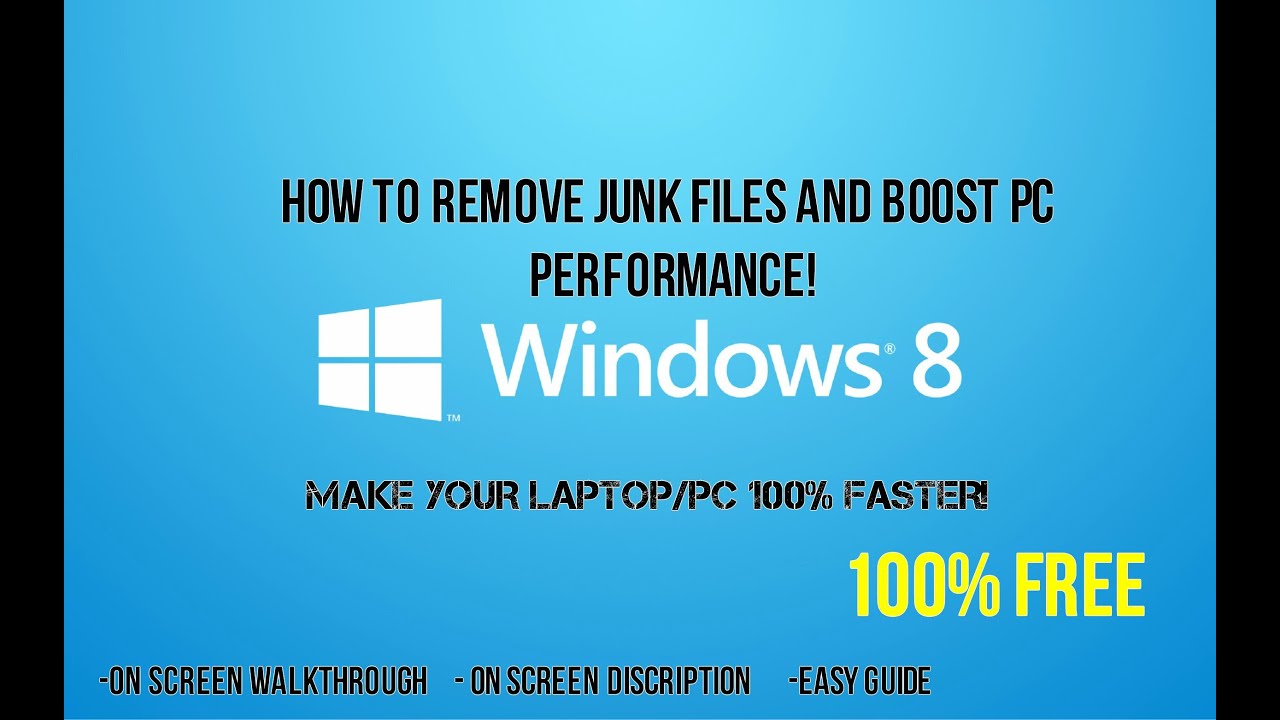 How to fix slow computer windows 8 1080P walkthrough