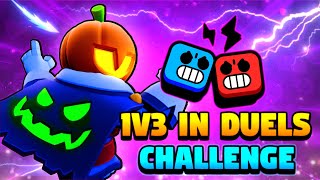 I Tried To 1V3 Challenge In Duels..