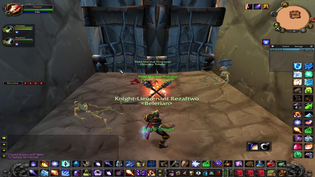 Turtle wow, pvp arena, mage