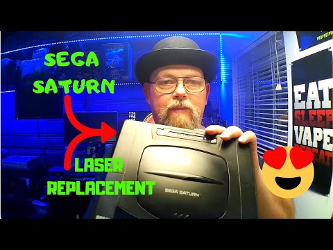 How To Replace A Laser Sega Saturn – Disassembly – Repair & Replace
