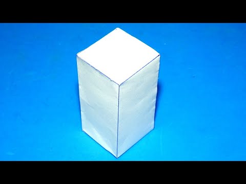 Video: Cómo Hacer Un Rectángulo Con Papel