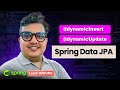 Dynamic insert update in spring data jpa