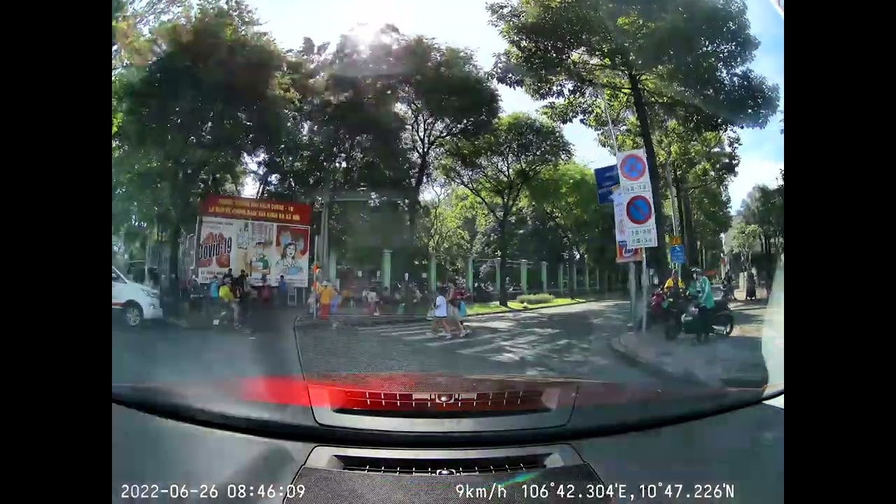 Gởi xe ở Thảo Cầm Viên P1