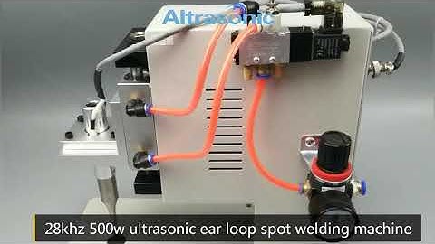 28khz ultrasonic ear loop spot welding machine(HD)