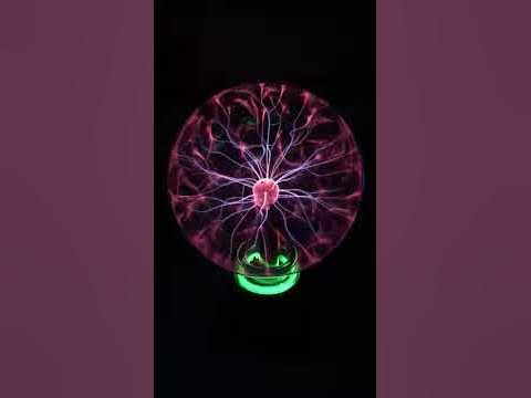 Плазменный шар 20см. Тесло шар - YouTube