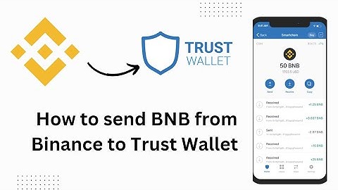 How to send BNB from Binance to Trust Wallet/ The easy and fast method.