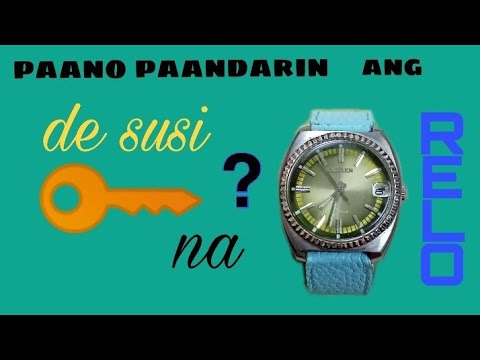 Video: Paano Paandarin Ang Relo