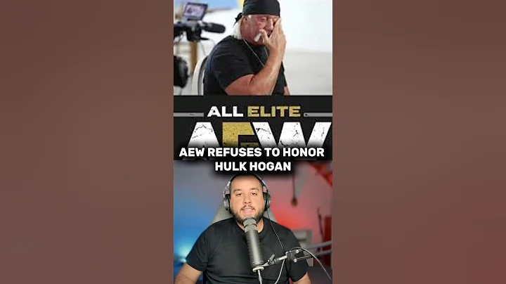 AEW REFUSES TO HONOR HULK HOGAN 😳