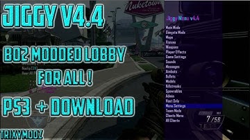BLACK OPS 2  JIGGY V4.4 DOWNLOAD - MODDED LOBBY SUBSCRIBERS ONLY PS3