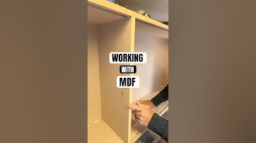 How to seal MDF edges for painting