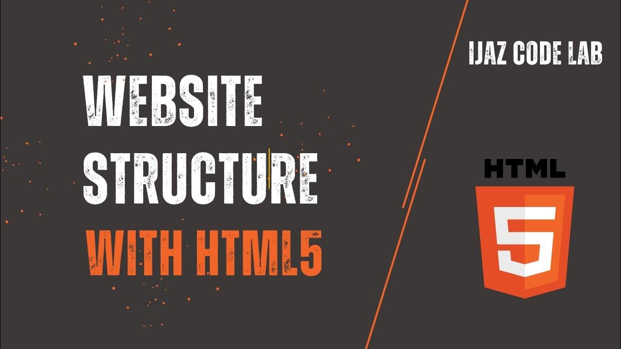 Website Structure With HTML5 tags - YouTube