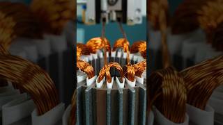 #machine ke dwara motor winding## winding ekadam top ##machine #