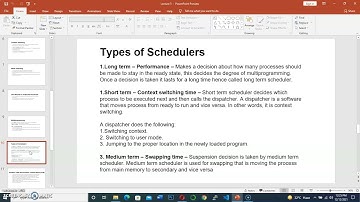 Operating Systems Lecture 3 Video 2