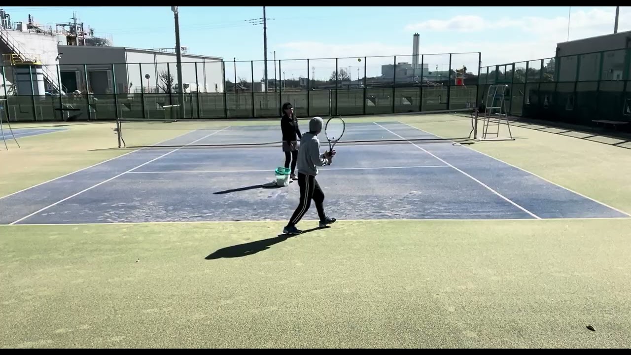 ８回目　幸浩　テニス　球出し１