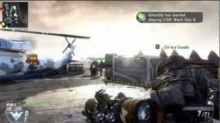 AMAZING Black Ops 2 Spawn Shot on Carrier!