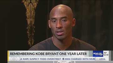VIDEO:   One year later: Remembering Kobe Bryant and 8 others who died in helicopter crash