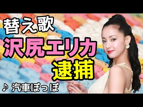 沢尻エリカ逮捕の替え歌!「童謡・汽車ぽっぽ」合成麻薬 MDMA エリカ様 別に 押尾学