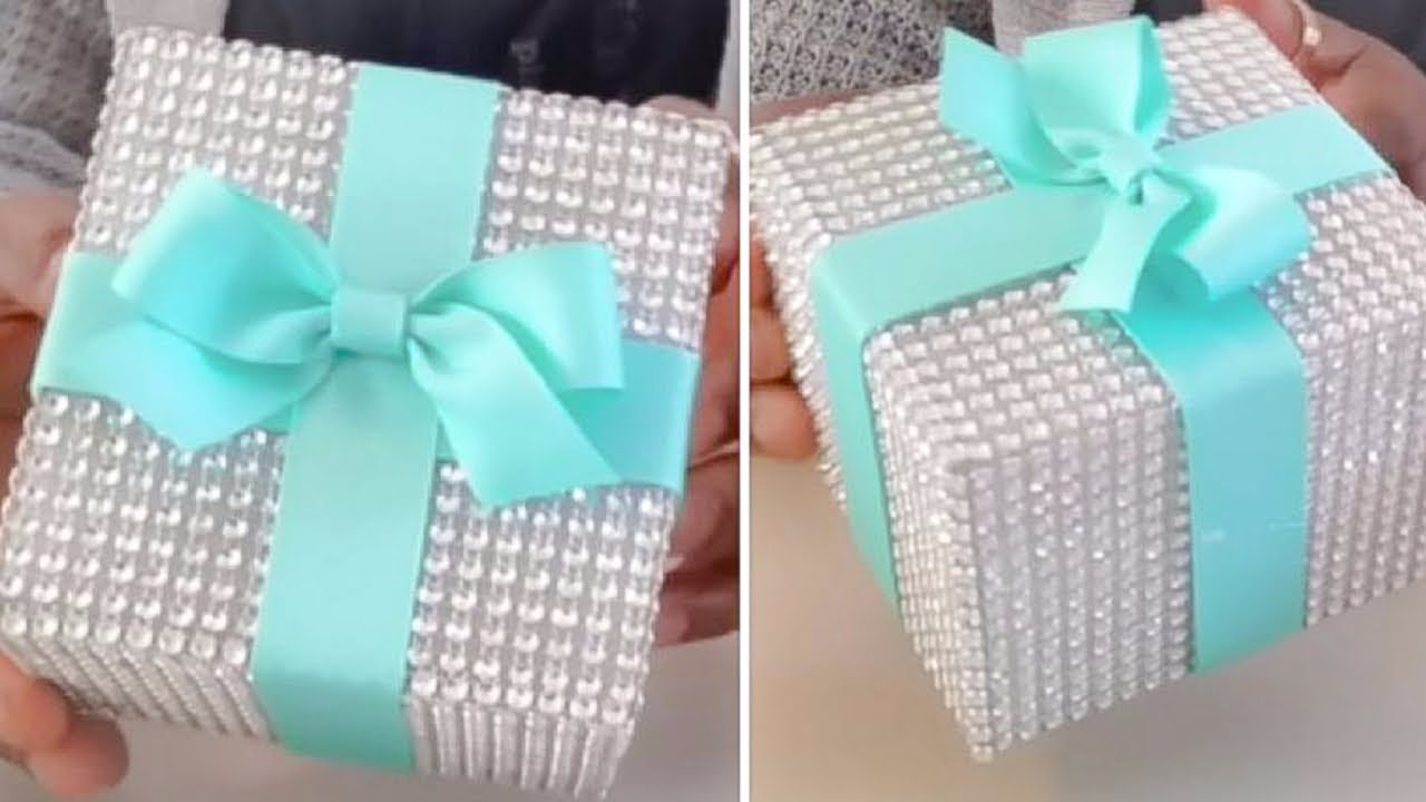 DIY| TIFFANY INSPIRED BLING AND GLAM WEDDING BOX ...
