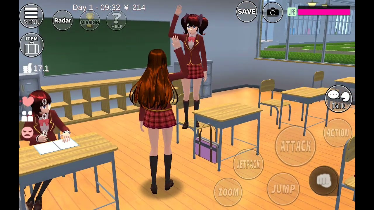 I played sakura school simulator🤣😂😂