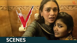 நீ மட்டும் அவங்கள சும்மா  விட்டுடாத  | V Tamil Movie Scene | Nani | Nivetha Thomas | Sudheer Babu