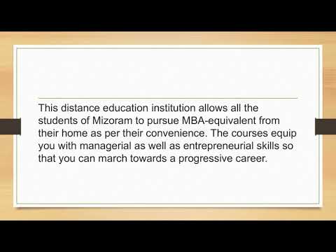 Distance MBA In Mizoram | MIT School Of Distance Education