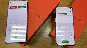 Incoming call OnePlus 10 Pro to OnePlus 9 Pro at the same time outgoing call