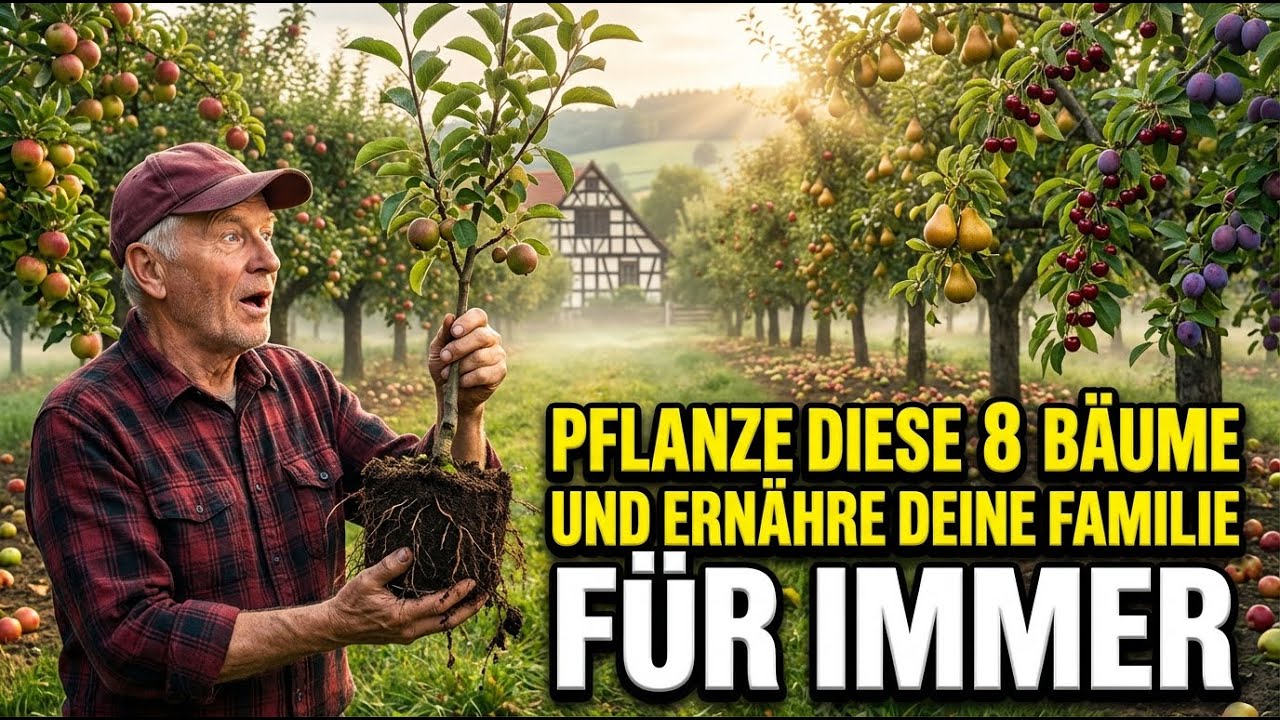 Pflanze Diese 8 Bäume Und Ernähre Deine Familie Für IMMER