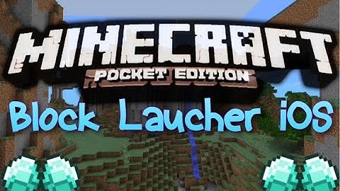 Minecraft Pocket Edition 0.9.0 Block Launcher for iOS !