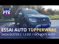 Test tupperware  dacia duster 2 dci 110 edc prestige  france