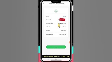 How to pay Aiou challan fee through easypaisa | Submit Aiou fee through easypaisa | Aiou fee voucher