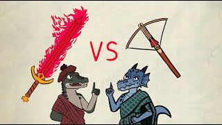 Flame Tongue vs Hand Crossbow in Dnd 5e!