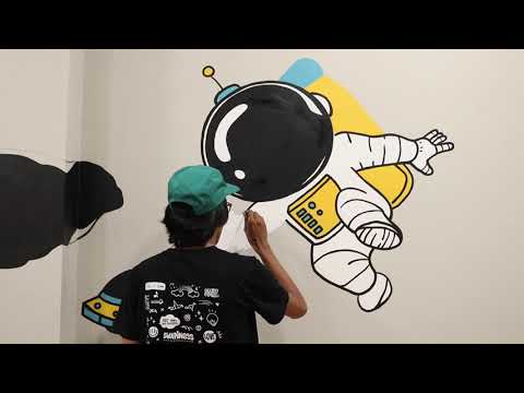 Swapiness - Mural Astronaut