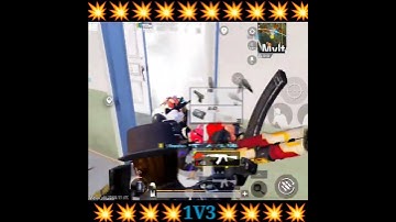 😈😈 BGMI / PUBG 1V3 Clutch 🔥💥 ⚔️ ATTITUDE  #status😈👿  #shorts