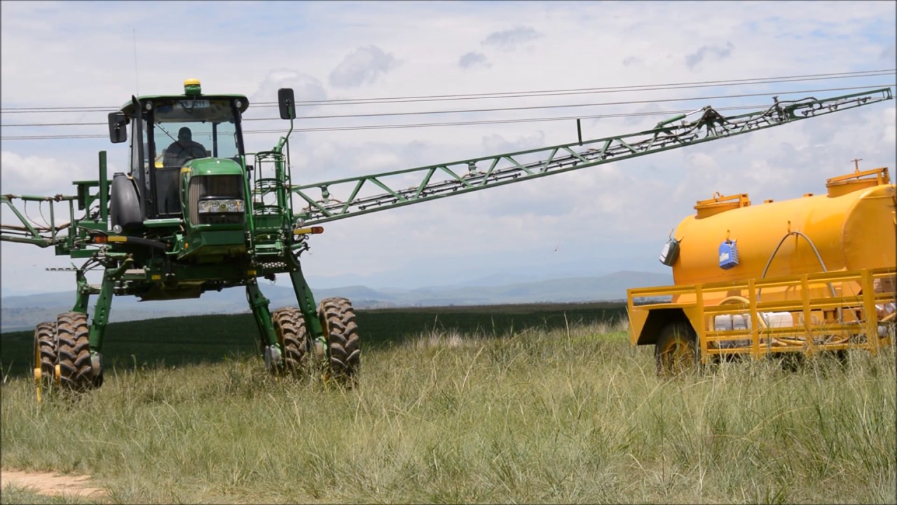 Spraying corn YouTube