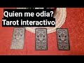 Quien me odia? Tarot interactivo hoy. Tarot interactivo. Tarot del Amor