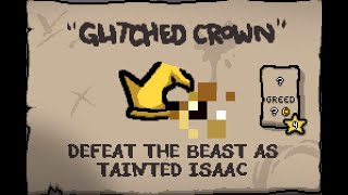 unlocking glitched crown (contains spoilers)