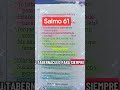 Salmo 61 #cristiano #amor #timoteo #fe #energia