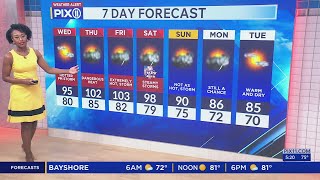 Dangerous heat arrives in the tri-state area on Wednesday