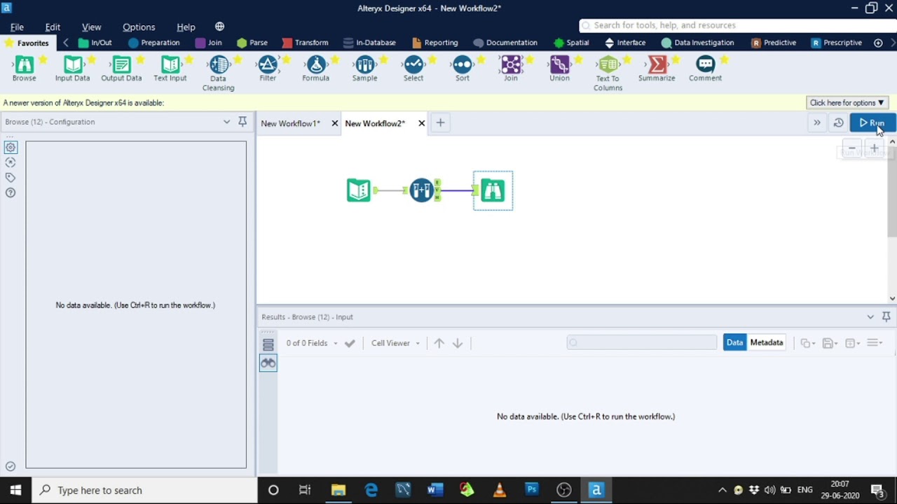 Create Sample Tool in alteryx workflow - YouTube