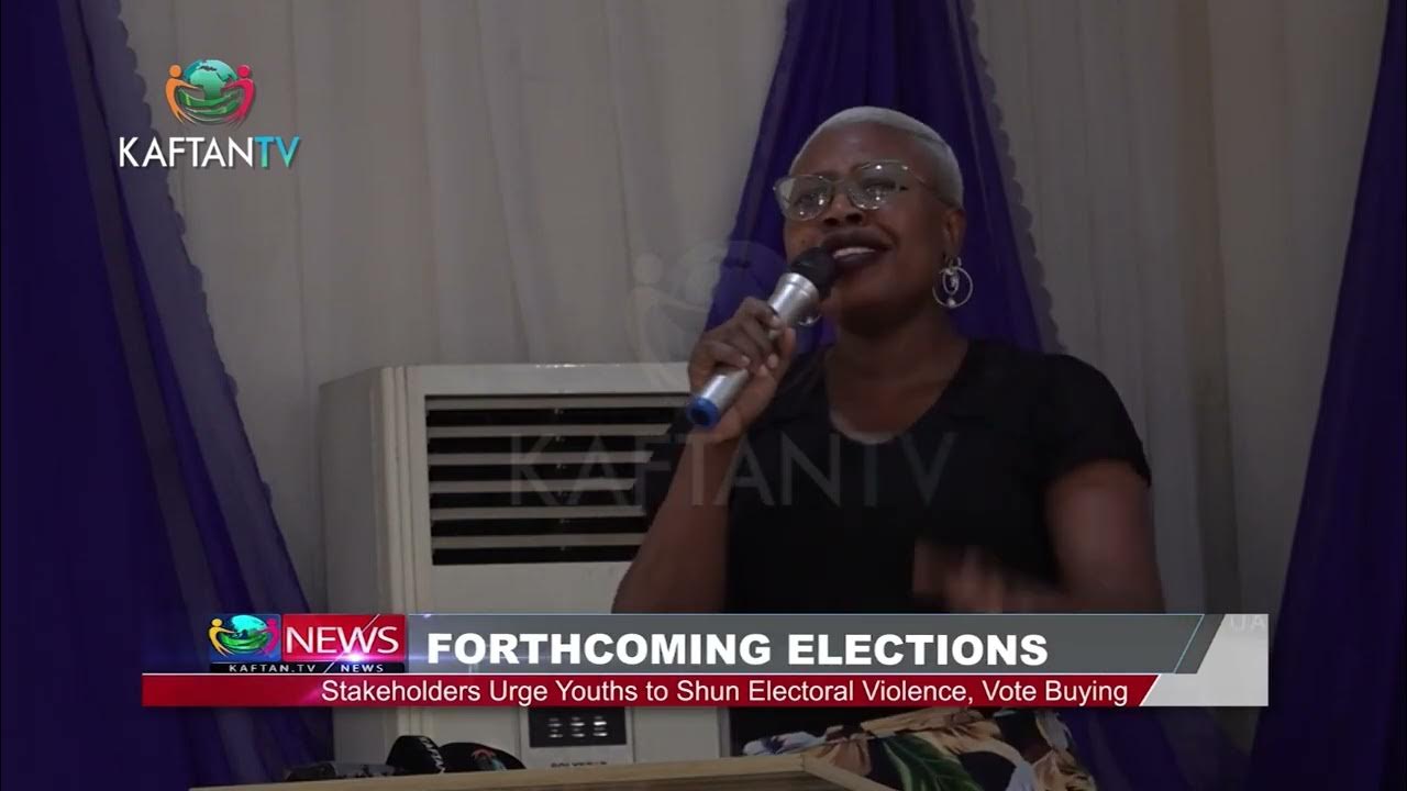 FORTHCOMING ELECTIONS: Stakeholders Urge Youths To Shun Electoral Violence, Vote Buying