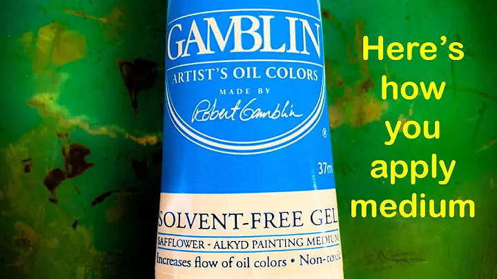 Painting Medium By Gamblin Tutorial - Paintings By...