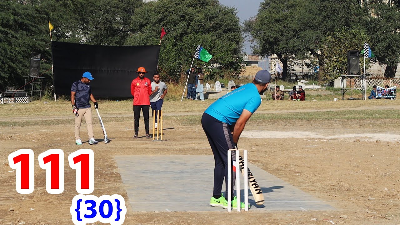 111 RUNS NEED 30 BALLS AHSAN CHITTA BEST MATCH IN TAPE BALL CRICKET ...