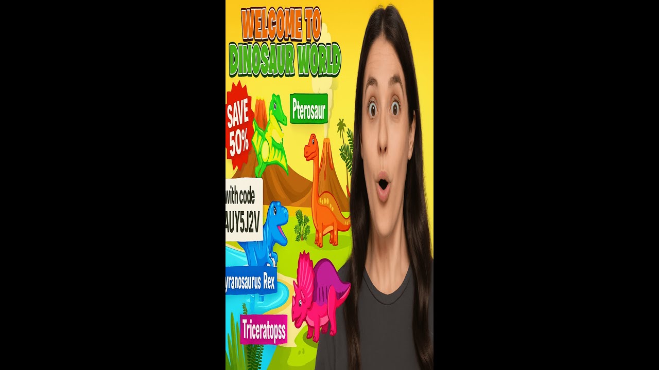 50% Off Magnetic Dinosaur Tile World! Build & Play—Ends 7/31!