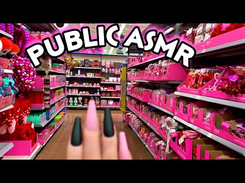 PUBLIC TINGLES ❤️ VALENTINES TAPPING & BROWSING + OTHER AISLES❤️PUBLIC ASMR❤️