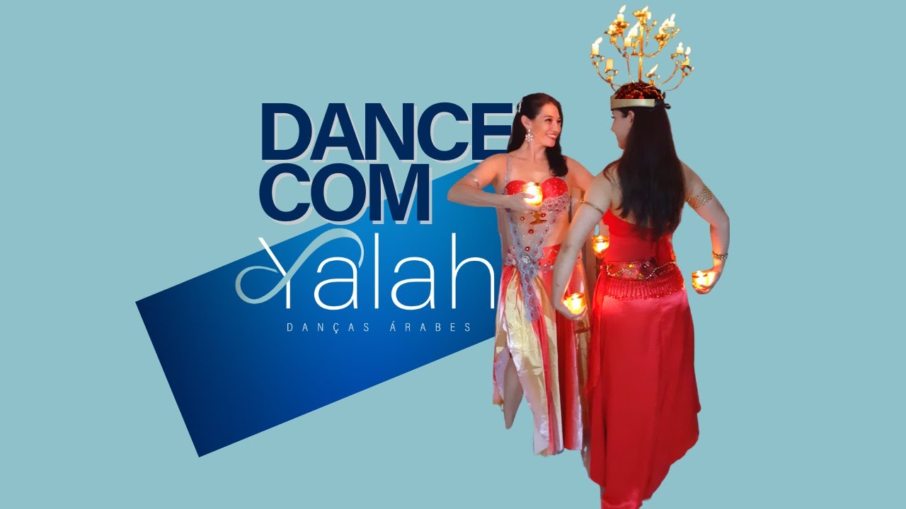 Vídeo Sugerido: Coreografia de Dança do Ventre com Velas, para você treinar em Casa