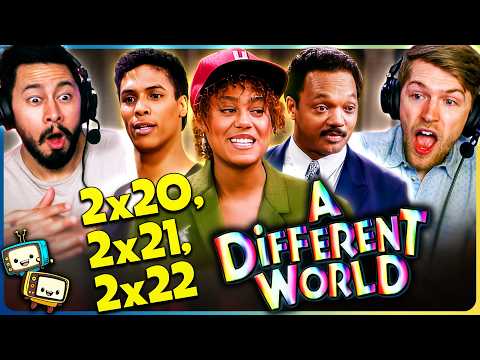 Thumbnail for A DIFFERENT WORLD 2x20, 2x21, & 2x22 Reaction! | Jasmine Guy, Kadeem Hardison w/ Jaby Koay