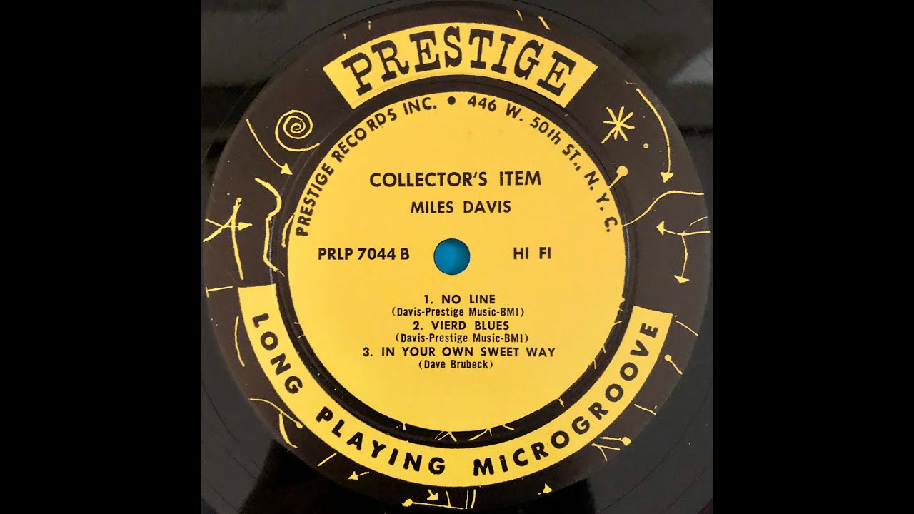Miles Davis / Collector's Item / PRLP 7044 B - YouTube